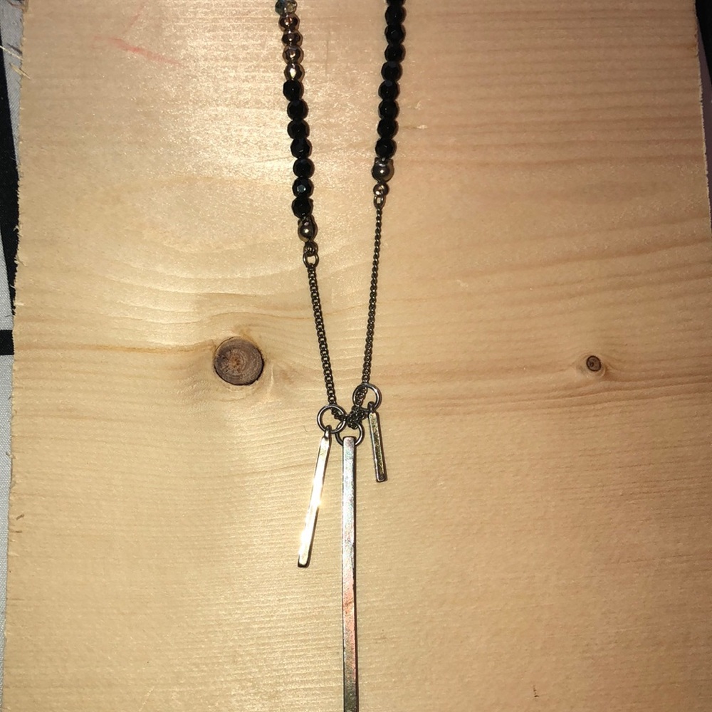 Multi colored long necklace